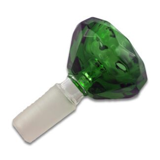 Glaskopf Diamant grün für Bongs kaufen online