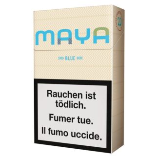 Maya BLue Blau Zigaretten Cigarettes 20 kaufen online Shop Head Shop Schweiz