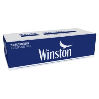 Winston Blue Zigarettenhülsen Filterhülsen kaufen online
