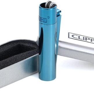 Clipper Deep Blue Metall Glänzen Shiny mit Geschenkbox kaufen günstig online Shop Schweiz