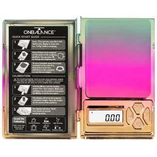 On Balance Präzisionswaage Mini Waage Chrom Rainbow 100 x 0.01g kaufen günstig online shop schweiz