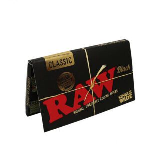 RAW Black DW Single Wide Zigaretten papier kaufen online