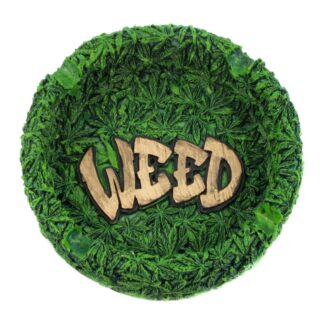 Resin Ashtray Weed 13cm kaufen online